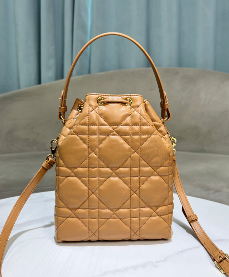 Christian Dior Small Dior Caro Bucket Bag M3372